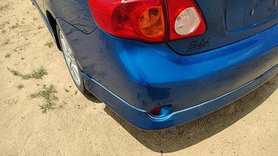 2009-2010 Toyota Corolla Rear Bumper Cover Assembly Oem Back Blue 8T7 5215902964