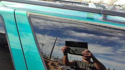 1995-05 S10 Blazer Driver Left Rear Quarter Glass Back Side Window Oem 15766469