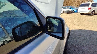 2004-2009 Bmw X3 Passenger Right Power Side Mirror Door Mounted Oem Silver