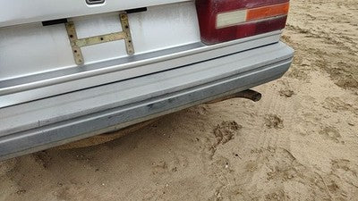 1990-1992 Volvo 740 Rear Bumper Cover Assembly Oem Back 13698881