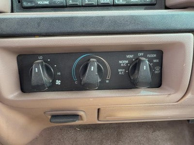 1995-1997 Ford F250 Temperature Control Module In Dash Heater Ac Head Unit Oem
