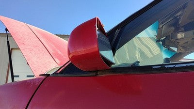 1990-1996 Grand Prix Driver Left Side Mirror Power Door Mounted Oem Red 2 Door
