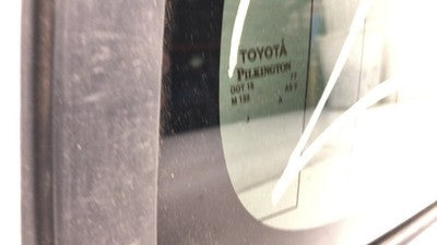 11-13 Toyota Highlander Passenger Right Rear Quarter Glass Back Side Window Oem