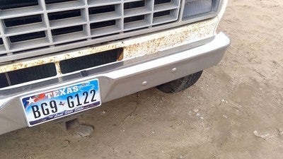 1975-1991 Ford Van E250 Chrome Front Bumper With Mount Brackets Oem E3uz17757b