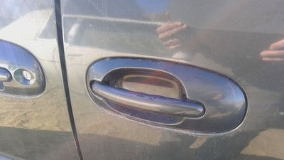00 Chrysler Voyager Driver Left Rear Outside Door Handle Oem Back Green Qk01sw7