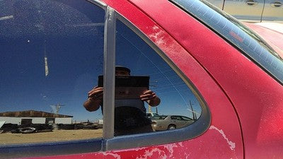 1995-2005 Chevy Cavalier Driver Left Rear Vent Window Back Door Glass With Frame