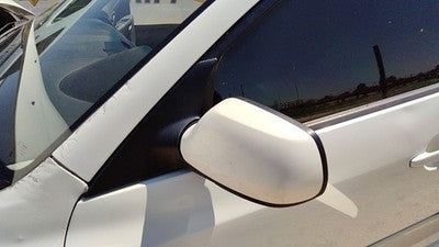 2007-2009 Mazda 3 Driver Left Side Mirror Door Mounted Oem White 34K