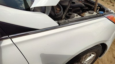 11-15 Hyundai Sonata Passenger Right Moulding From Fender Oem Trim Strip Chrome