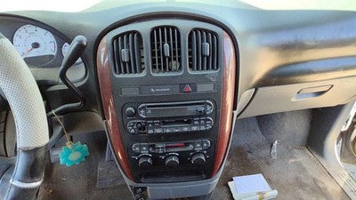 05-06 Town & Country Trim Bezel Around Radio Surround Dash Panel Oem Gray D5