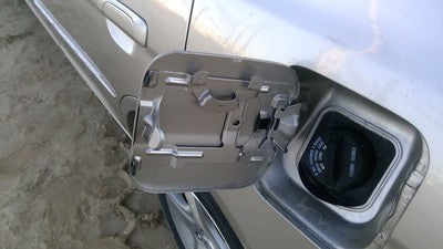2002-2005 Honda Civic Fuel Tank Door With Hinge Gas Lid Oem Filler Silver