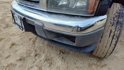 2004-12 Gmc Canyon Front Bumper Assembly With Mount Brackets Oem Chrome 19210442