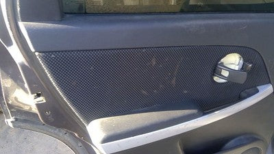 06-08 Torrent Driver Left Rear Inside Door Trim Panel Only Back Black 19C