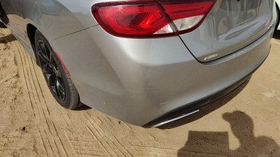 2015-2017 Chrysler 200 Rear Bumper Cover Assembly Oem Back Billet Silver Psc