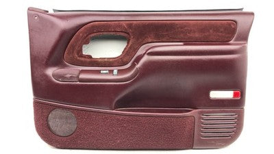 95 Chevy Silverado 1500 Passenger Right Front Inside Door Trim Panel Oem Red