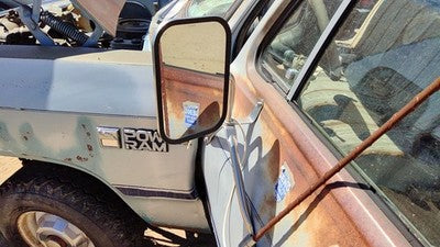 1982-1987 Dodge Ram W150 Driver Left Side Mirror Door Mounted Oem 4216040