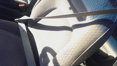 2000 Chrysler Voyager Driver Left Front Seat Belt Retractor Oem Shoulder Gray