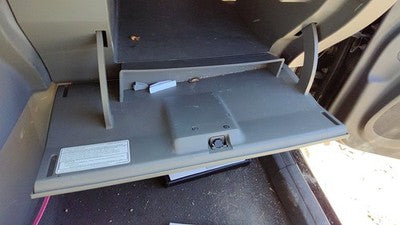 07-09 Nissan Sentra Glove Box Assembly Complete Door With Latch Oem Charcoal W