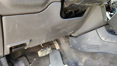 2002-2003 Ford Explorer Lower Dash Under Column Knee Bolster Trim Panel Gray Rt