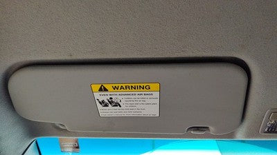 2004-2009 Mazda 3 Driver Left Sun Visor Oem Black Br6 Bn8p69320c77