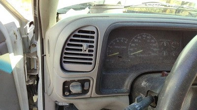 95-96 Silverado 1500 Trim Bezel Around Speedometer Oem Dash Surround Panel Gray