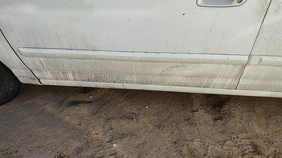 01-03 Hyundai Elantra Driver Left Front Moulding From Door Oem Trim Strip White