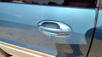 99-03 Ford Windstar Passenger Right Rear Outside Door Handle Oem Back Blue Lv Ts