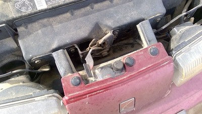 1991-1998 Saturn Sw2 Hood Latch Assembly With Bracket Oem 21124392