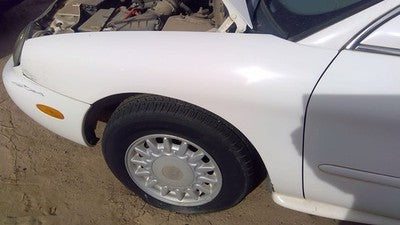1996 1997 1998 1999 Mercury Sable Driver Left Front Fender OEM White Wt