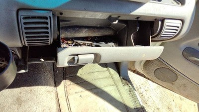 95-99 Chevy Silverado 1500 Glove Box Assembly Complete Door With Latch Oem Gray