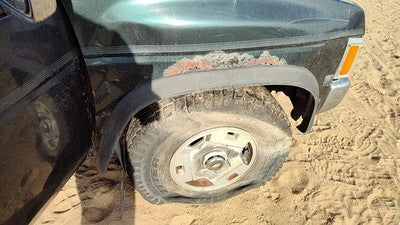 1994 Nissan Pathfinder Driver Left Front Wheel Flare Oem Fender Moulding Black