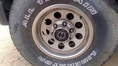 91-92 Rodeo Set Of 4 15 Steel Wheels With Trim Rings & Hub Caps Wheel Cover