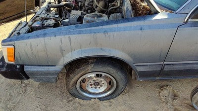 1983-1986 Toyota Camry Driver Left Front Fender Oem Gray 5380232021