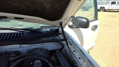 2002-2010 Ford Explorer Driver Left Hood Hinge Assembly Oem White Yz 6L2z16797aa