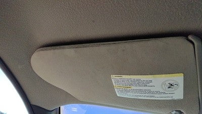 2000-2002 Oldsmobile Intrigue Driver Left Sun Visor Oem Gray 14B 10309647