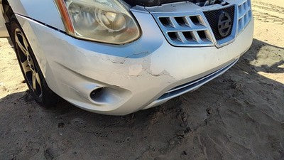 2011-2015 Nissan Rogue Front Bumper Cover Assembly Oem Silver K23 620221Vk0h