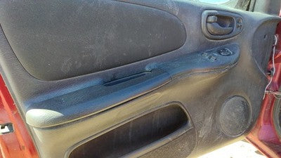 2003-2004 Dodge Neon Driver Left Front Door Trim Panel With Master Switch Black