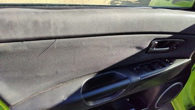 2004-06 Mazda 3 Driver Left Front Inside Door Trim Panel Only Oem Black