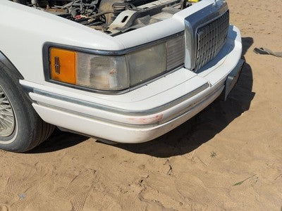 1991-1994 Lincoln Town Car Front Bumper Cover Assembly Oem White Wt F1Vy17D957A