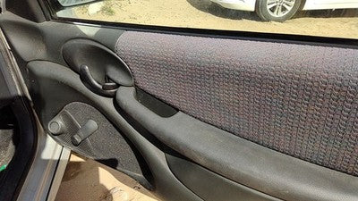 00-02 Sunfire Passenger Right Inside Door Trim Panel 2 Door Coupe Graphite 12G