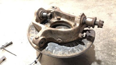 13-16 F250 Driver Left Front Spindle Steering Knuckle With Wheel Hub Oem 4X4