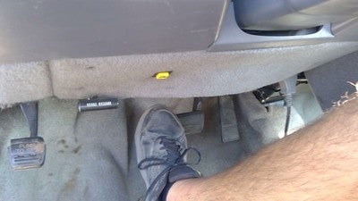 1988-1992 Cutlass 2 Door Lower Dash Under Column Knee Bolster Trim Panel Gray