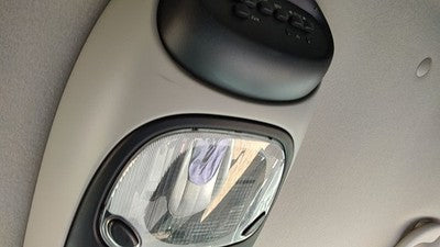 2000-03 Ford Windstar Center Overhead Console Dome Light Map Lamp Cubby Gray 22