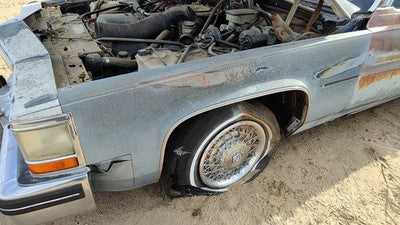 1980-1984 Deville Sedan Driver Left Front Fender Oem Blue 12396711