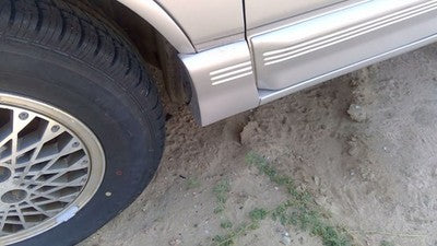 1991 Cutlass 2 Door Driver Left Moulding From Fender Oem Trim Strip Silver