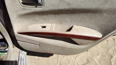 2004 Nissan Maxima Passenger Right Rear Inside Door Trim Panel Only Back Brown C