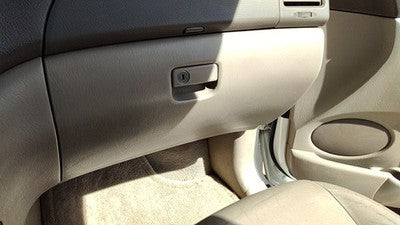 04-10 Sienna Lower Glove Box Assembly Complete Door With Latch Oem Fawn 41