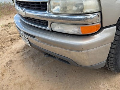 2000-2006 Chevy Suburban Front Bumper With Brackets Assembly Oem Pewter 11U
