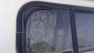 1975-1991 Ford Van E250 Driver Left Rear Quarter Glass Back Side Window Oem