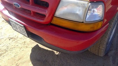1998-2000 Ford Ranger Front Bumper Assembly With Brackets Oem Red Xl5z17757aptm
