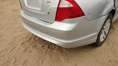 2010-2012 Ford Fusion Rear Bumper Cover Assembly Oem Back Silver Ux
